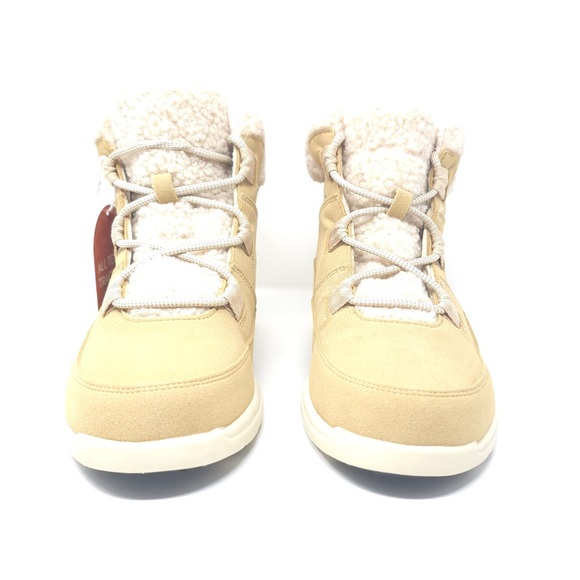 JBU Freeze Lace Up Casual Ankle Winter Boot Beige 9.5 - Picture 3 of 9